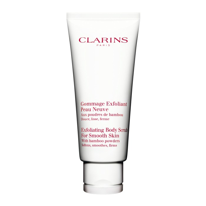 Scrub body exfoliating clarins skin smooth list soin cream visage plus anti wish add 200ml help smoothing
