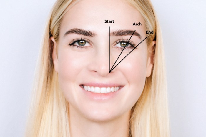 Eyebrow eyebrows shaping